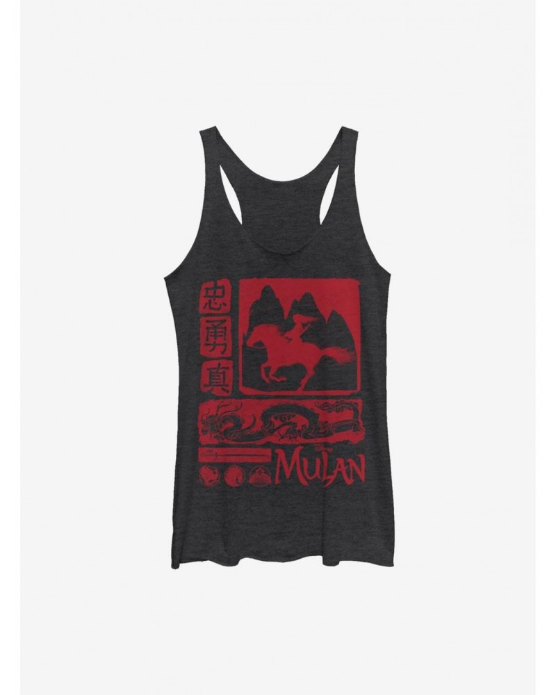 Disney Mulan Live Action Panels Girls Tank $10.36 Tanks