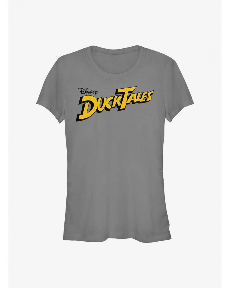 Disney Ducktales Ducktales Logo Girls T-Shirt $10.71 T-Shirts