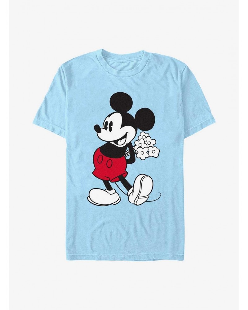 Disney Mickey Mouse Flowers For You T-Shirt $10.76 T-Shirts