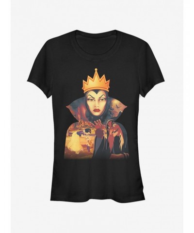 Disney Evil Queen Pose Girls T-Shirt $10.46 T-Shirts