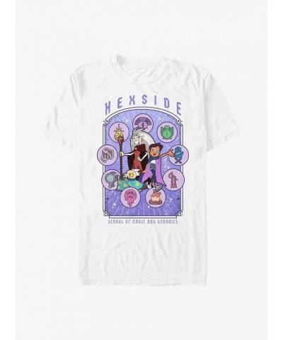 Disney The Owl House Hexside Magic And Demonics T-Shirt $10.99 T-Shirts