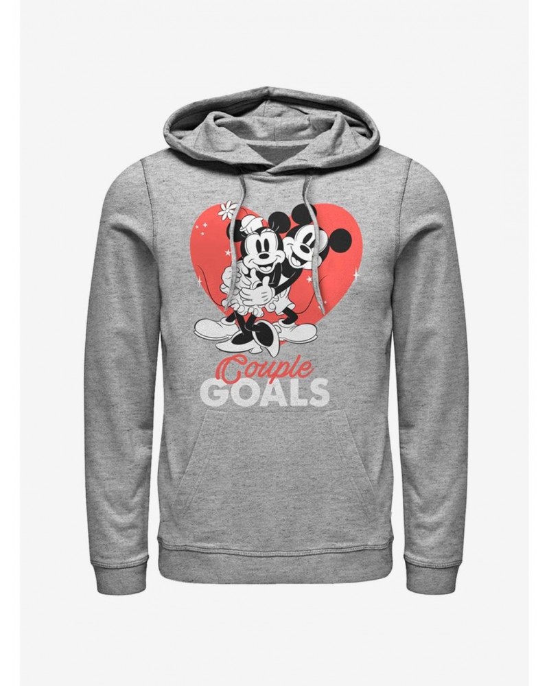 Disney Mickey Mouse Couple Goals Hoodie $17.51 Hoodies