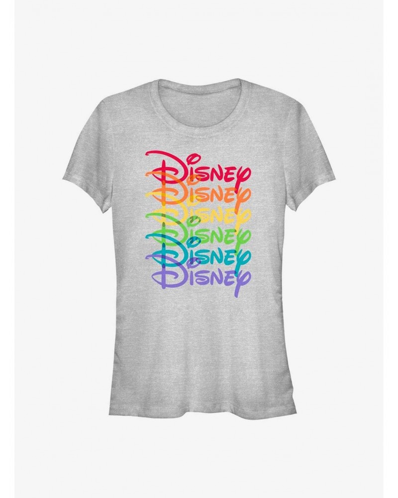 Disney Channel Logo Stack Pride T-Shirt $12.45 T-Shirts