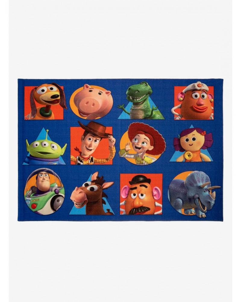 Disney Pixar Toy Story 4 Squares Rug $53.10 Rugs