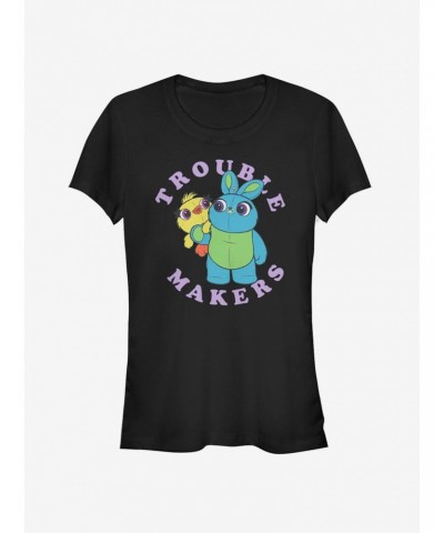 Disney Pixar Toy Story 4 Make Trouble Girls T-Shirt $12.45 T-Shirts