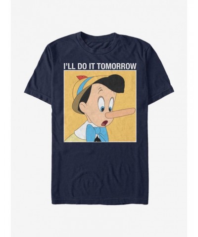 Disney Pinocchio Do It Tomorrow T-Shirt $8.13 T-Shirts