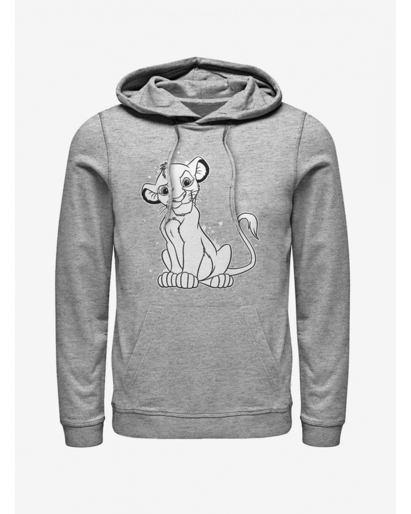 Disney The Lion King Simba Splatter Hoodie $16.16 Hoodies