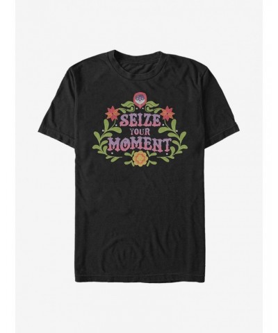 Disney Pixar Coco Seize Your Moment Emblem T-Shirt $11.47 T-Shirts