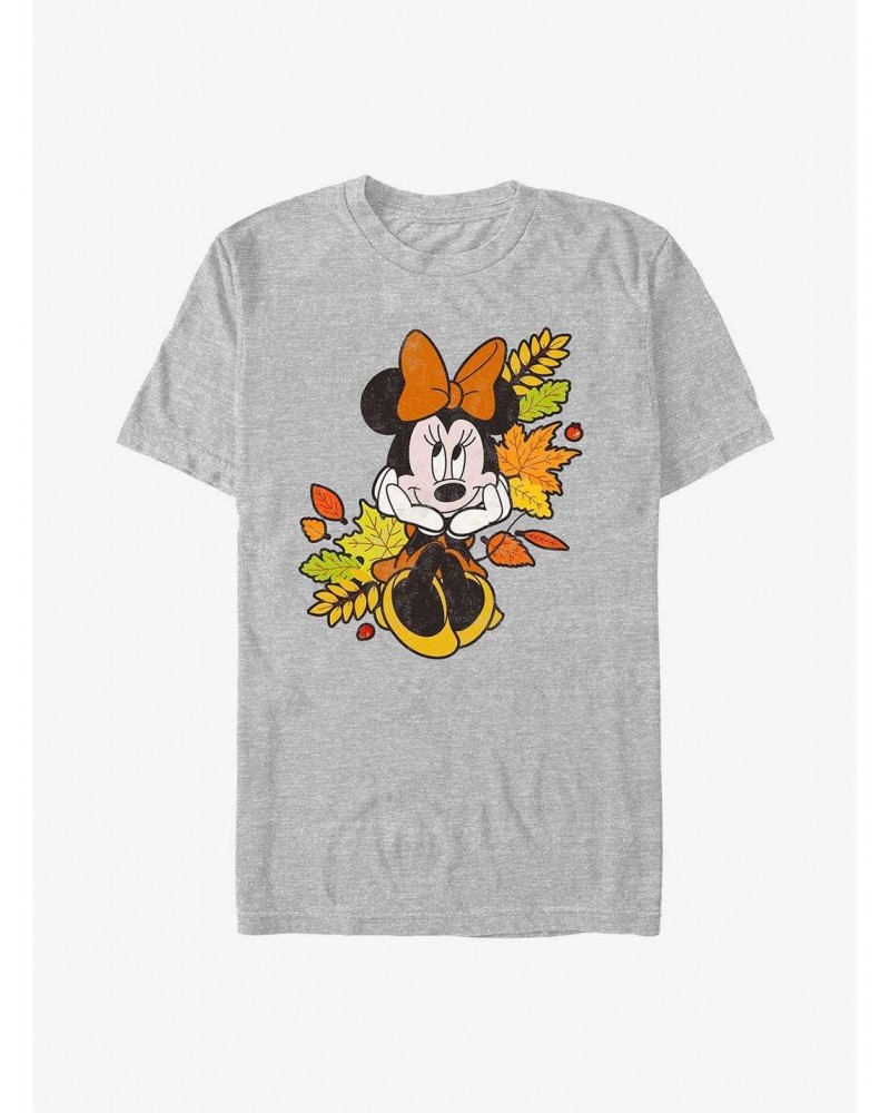 Disney Minnie Mouse Fall Leaves T-Shirt $11.95 T-Shirts