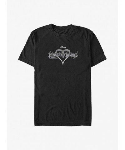 Disney Kingdom Hearts Kingdom Logo Big & Tall T-Shirt $14.65 T-Shirts