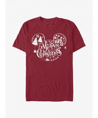 Disney Mickey Mouse Holiday Ears Extra Soft T-Shirt $12.86 T-Shirts