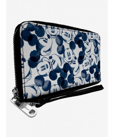 Disney Mickey Mouse Impressions Zip Around Wallet $16.05 Wallets