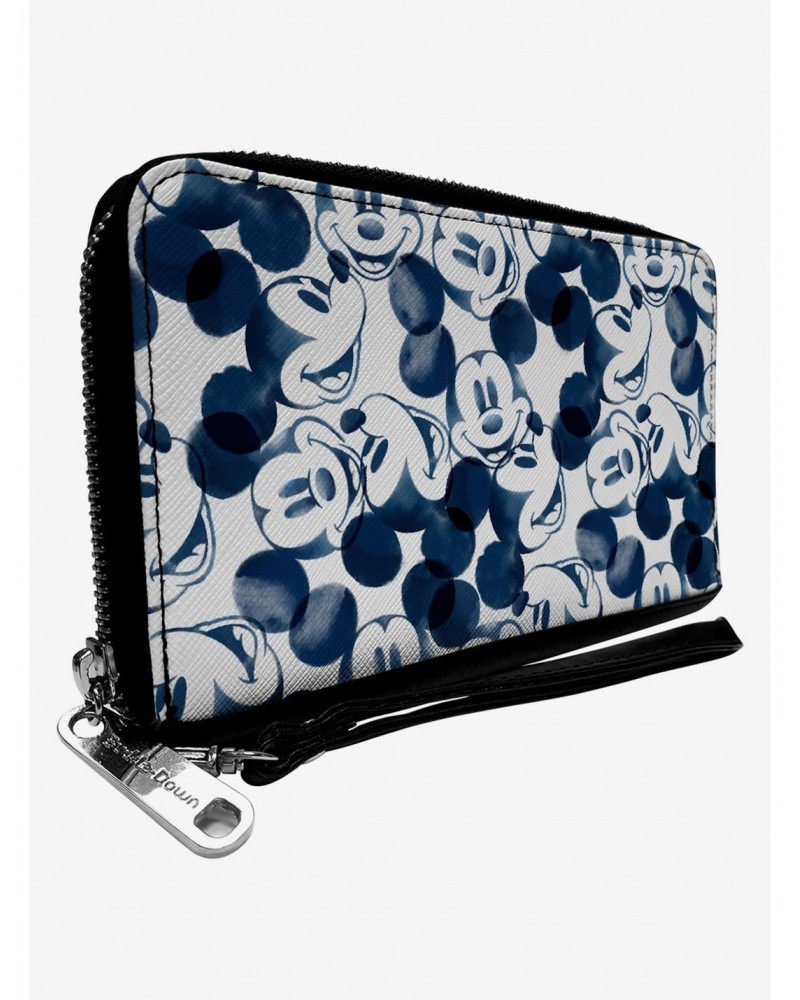 Disney Mickey Mouse Impressions Zip Around Wallet $16.05 Wallets