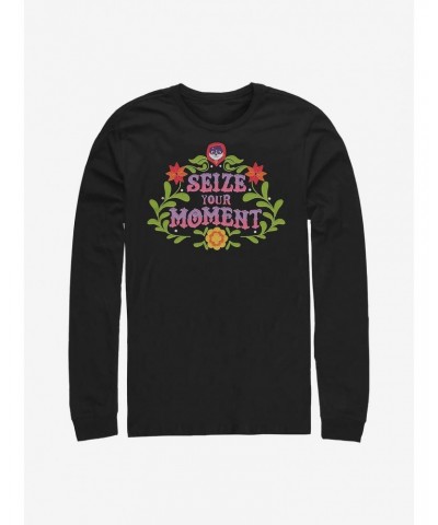 Disney Pixar Coco Seize Your Moment Emblem Long-Sleeve T-Shirt $10.86 T-Shirts