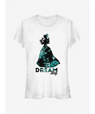 Disney Belle Dream Big Floral Print Girls T-Shirt $9.71 T-Shirts