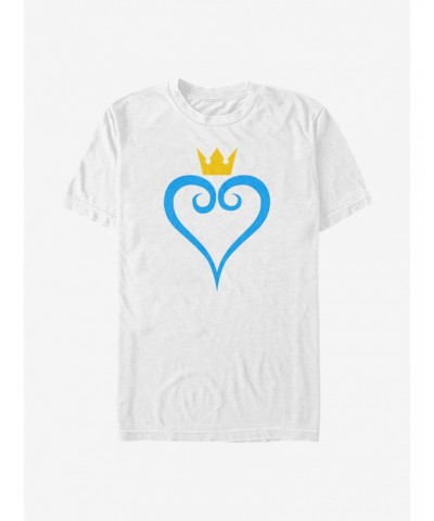 Disney Kingdom Hearts Heart And Crown T-Shirt $10.04 T-Shirts