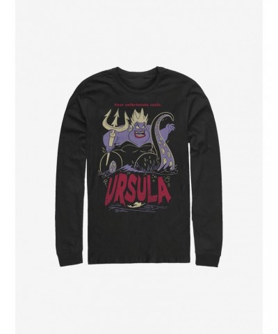 Disney The Little Mermaid Ursula The Sea Witch Long-Sleeve T-Shirt $15.79 T-Shirts