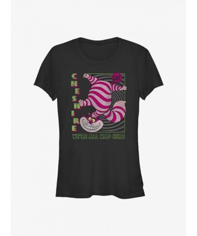 Disney Alice In Wonderland Were Mad Here Girls T-Shirt $11.45 T-Shirts