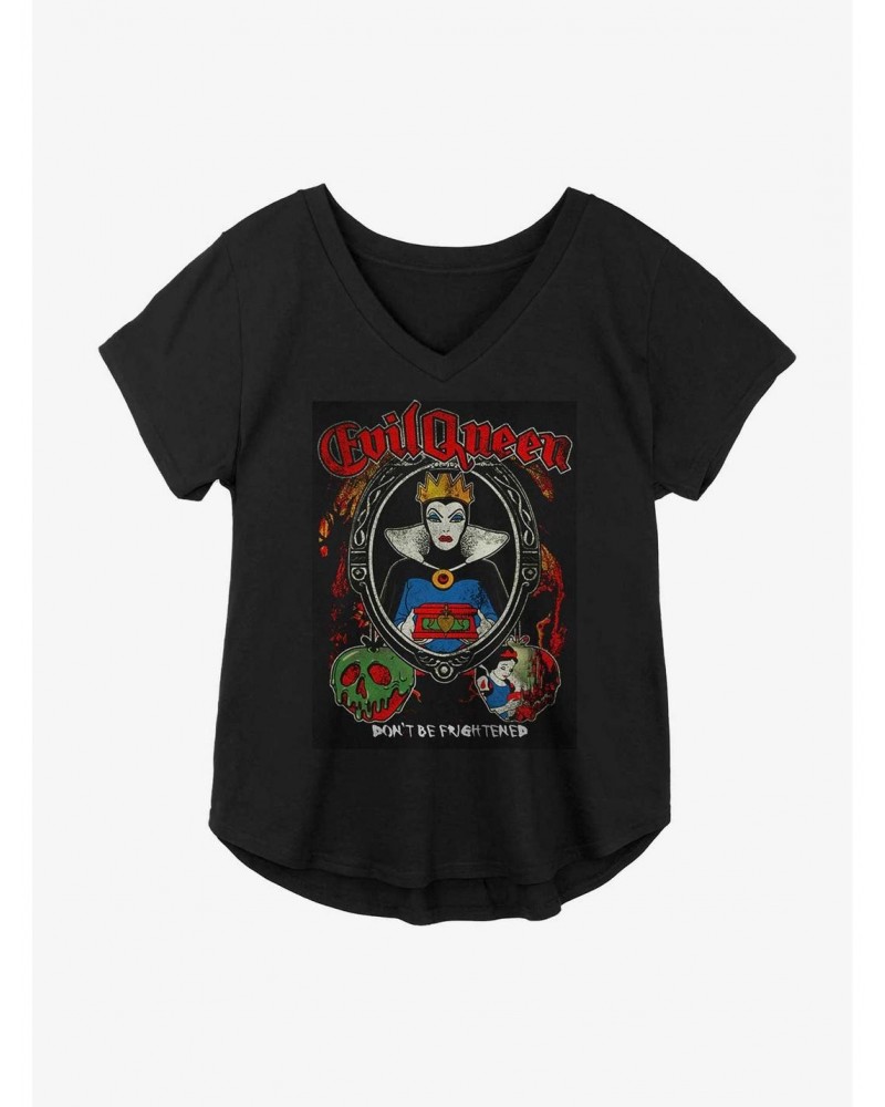 Disney Snow White And The Seven Dwarfs Evil Queen Girls Plus Size T-Shirt $9.83 T-Shirts