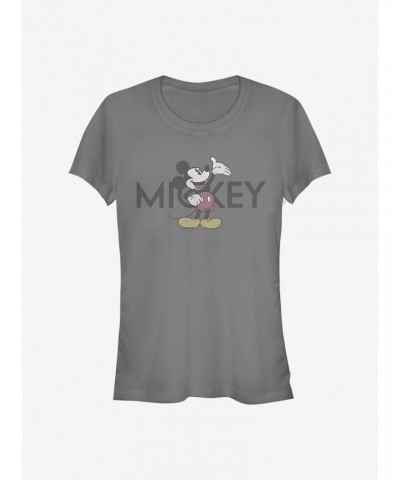 Disney Mickey Mouse Vintage Mickey Girls T-Shirt $11.70 T-Shirts