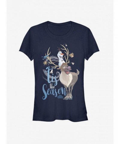 Disney Frozen Olaf Season Girls T-Shirt $11.70 T-Shirts