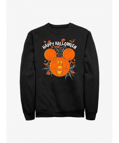 Disney Mickey Mouse Jack-O'-Lantern Sweatshirt $15.50 Sweatshirts