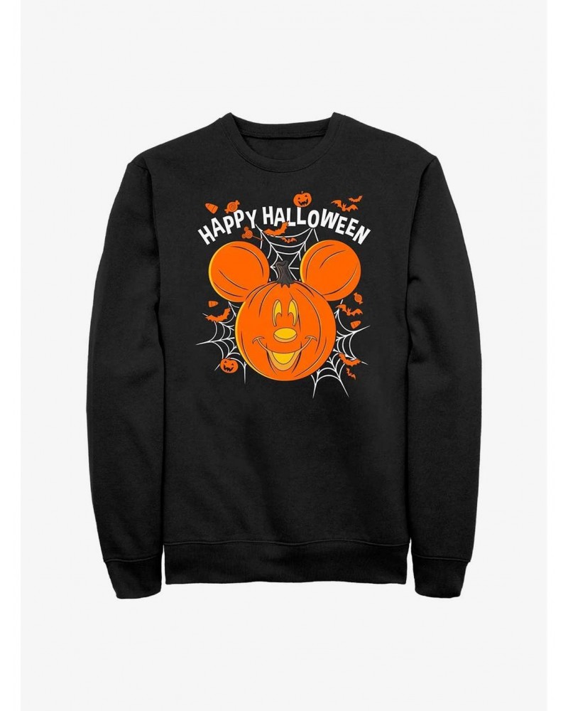 Disney Mickey Mouse Jack-O'-Lantern Sweatshirt $15.50 Sweatshirts