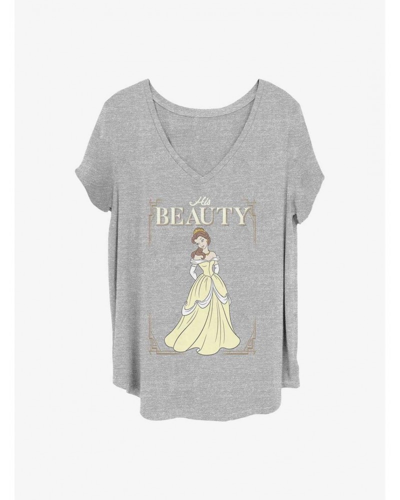 Disney Beauty and the Beast His Beauty Girls T-Shirt Plus Size $10.98 T-Shirts