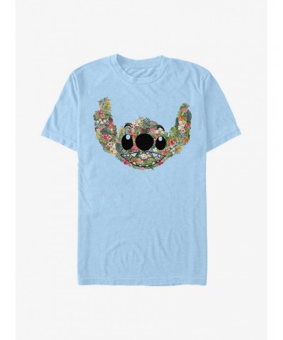 Disney Lilo & Stitch Floral T-Shirt $10.76 T-Shirts