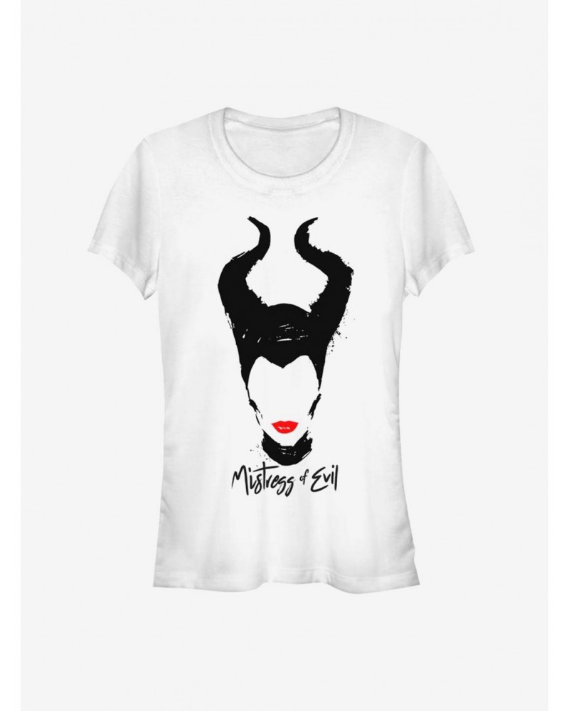 Disney Maleficent: Mistress of Evil Red Lips Girls T-Shirt $10.96 T-Shirts