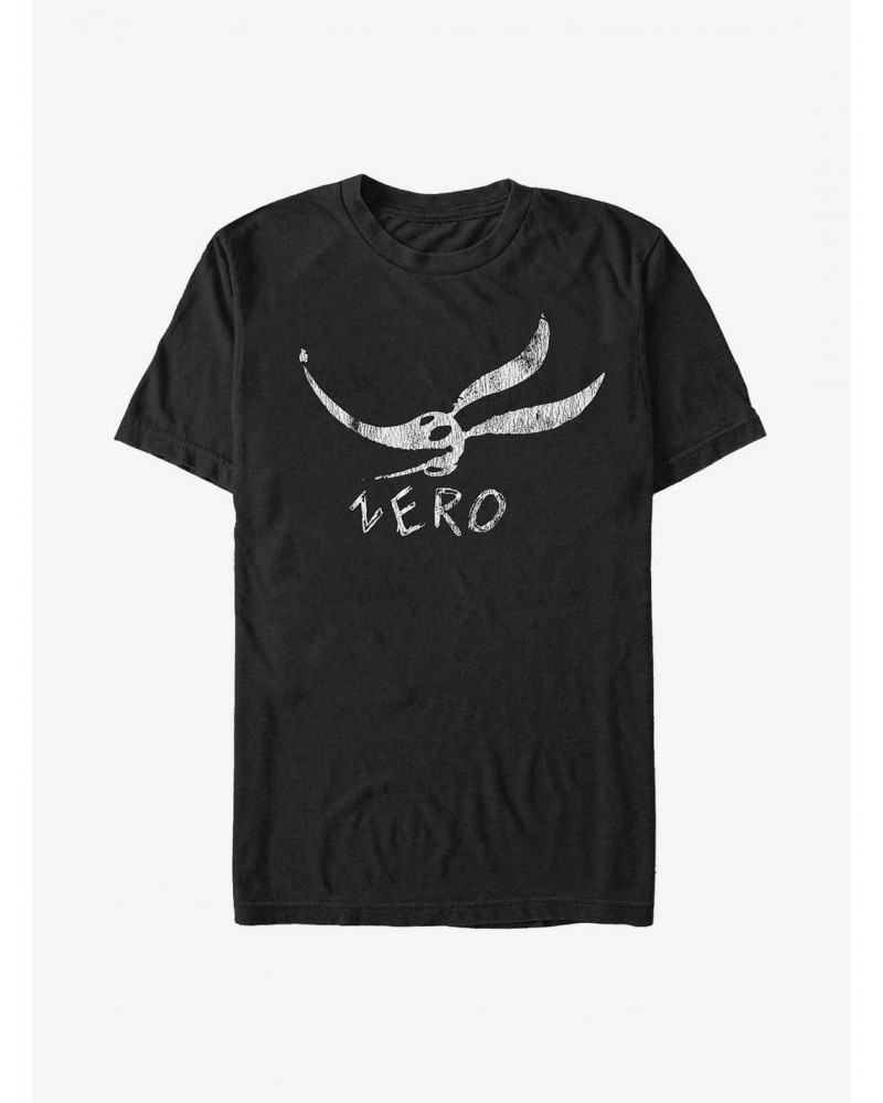 The Nightmare Before Christmas Zero Face T-Shirt $8.97 T-Shirts