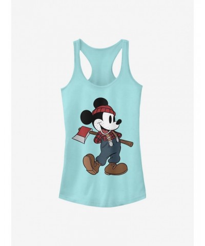 Disney Mickey Mouse Lumberjack Mickey Girls Tank $8.47 Tanks