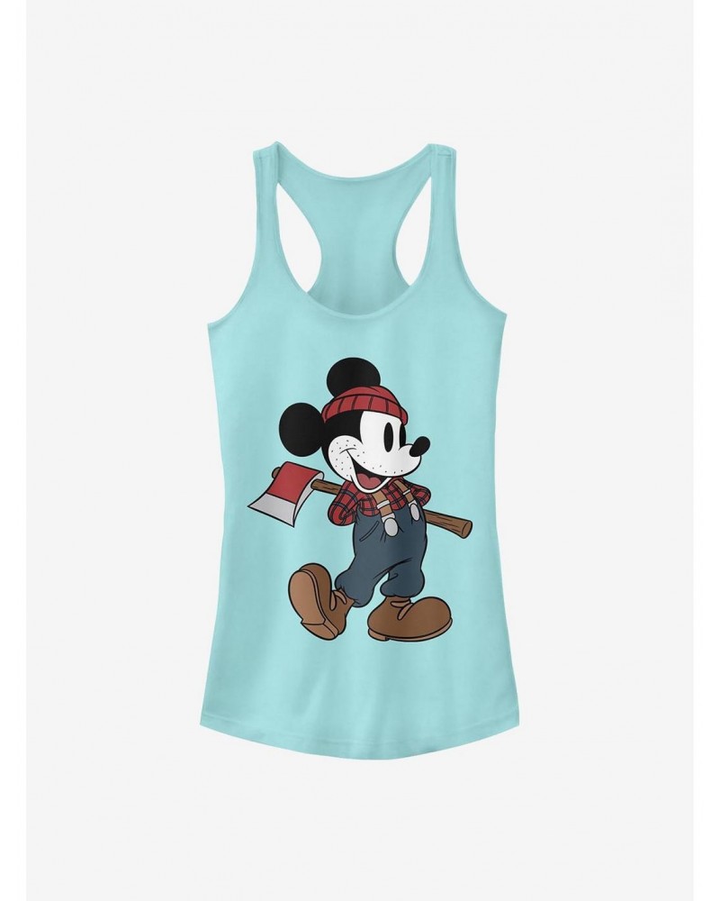 Disney Mickey Mouse Lumberjack Mickey Girls Tank $8.47 Tanks