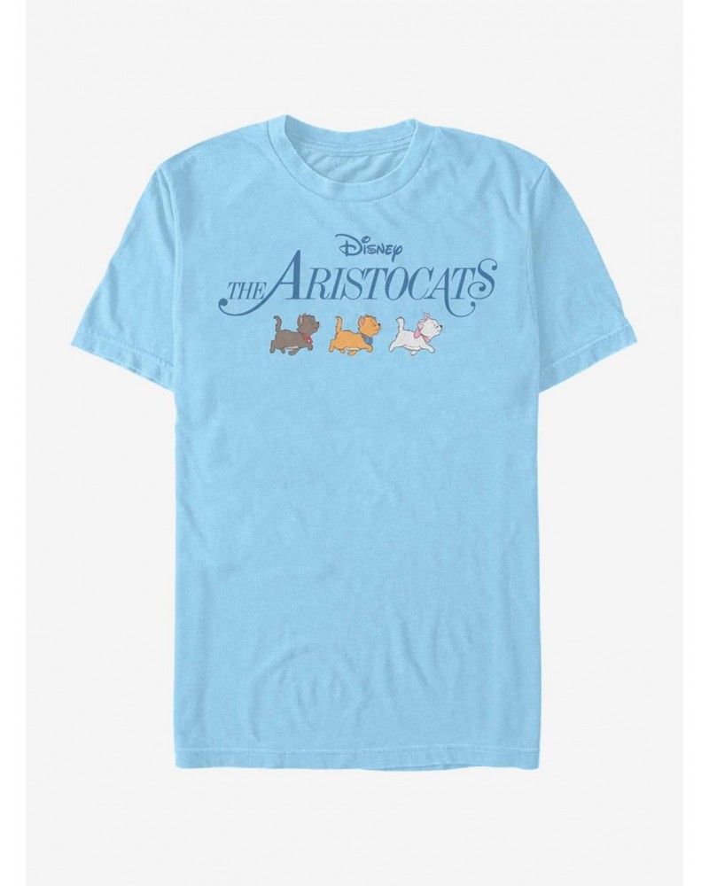 Disney The Aristocats Kitten Walk Logo T-Shirt $8.37 T-Shirts