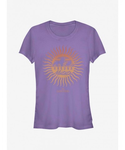 Disney The Lion King Hakuna Sun Girls T-Shirt $9.71 T-Shirts