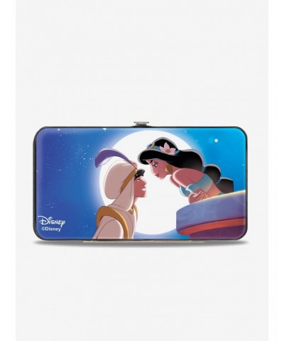 Disney Classic Aladdin Jasmine Moonlight Kiss Scene Hinged Wallet $7.11 Wallets