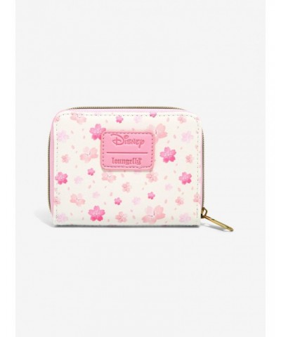 Loungefly Disney Winnie The Pooh Cherry Blossom Mini Zipper Wallet $11.45 Wallets