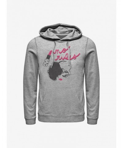 Disney Cruella No Rules In Lipstick Hoodie $18.41 Hoodies