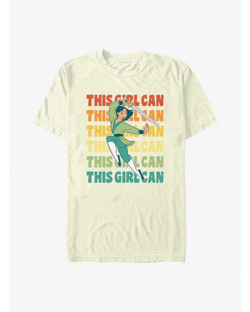 Disney Mulan This Girl Can T-Shirt $7.17 T-Shirts