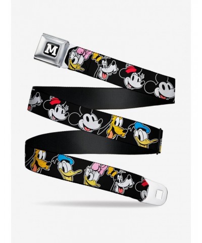 Disney The Sensational Six Smiling Faces Seatbelt Belt $8.72 Belts