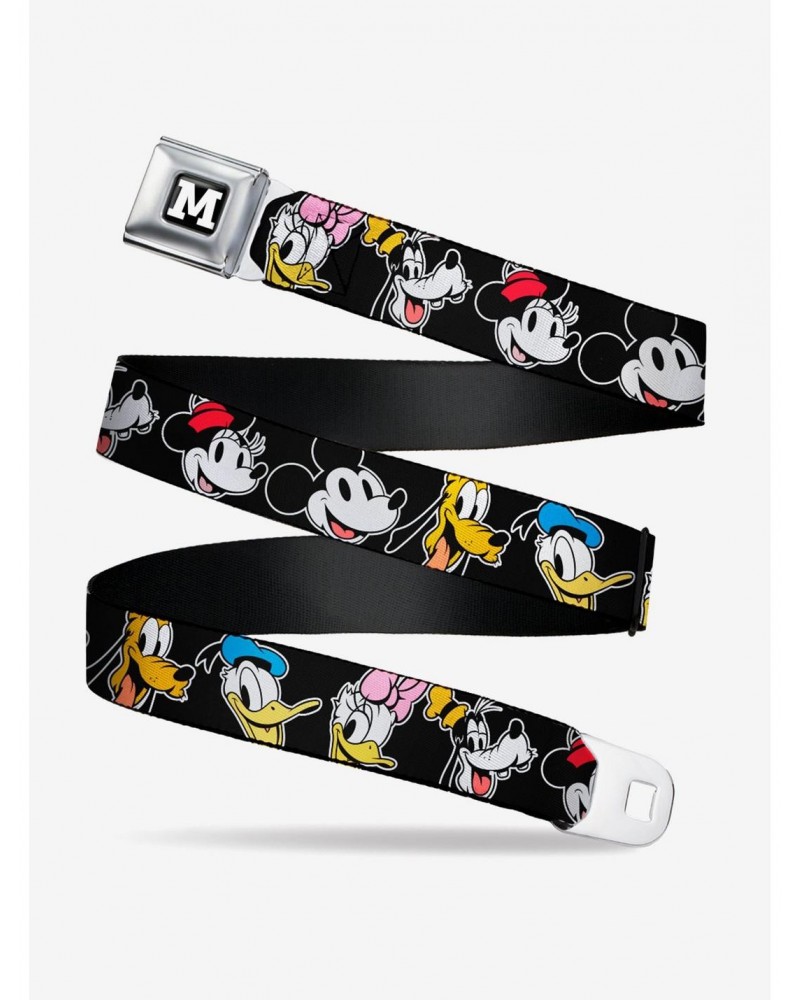 Disney The Sensational Six Smiling Faces Seatbelt Belt $8.72 Belts