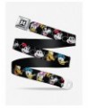 Disney The Sensational Six Smiling Faces Seatbelt Belt $8.72 Belts