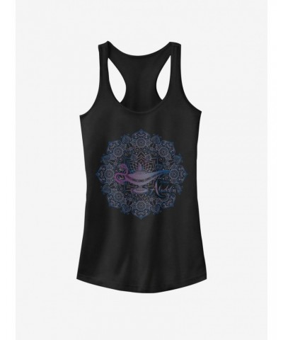 Disney Aladdin 2019 Lamp Mandala Girls Tank $7.47 Tanks