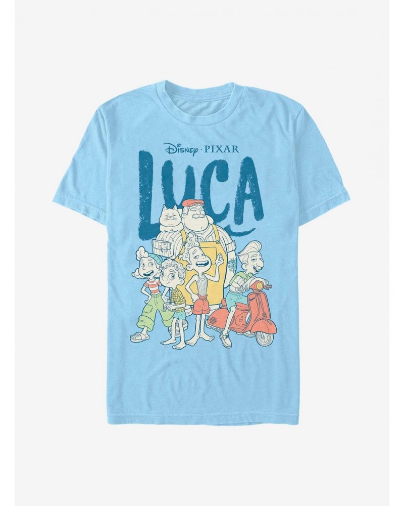 Disney Pixar Luca The Family T-Shirt $8.13 T-Shirts