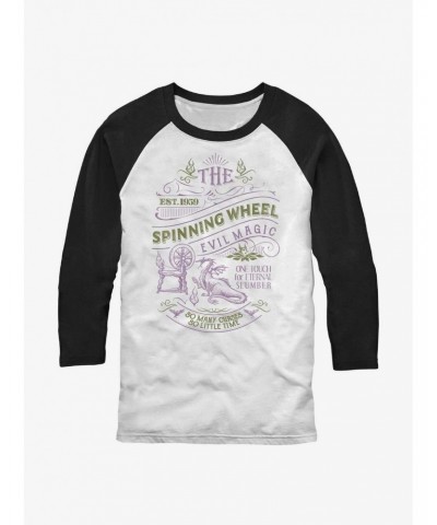 Disney Villains Spinning Wheel Raglan T-Shirt $13.01 T-Shirts