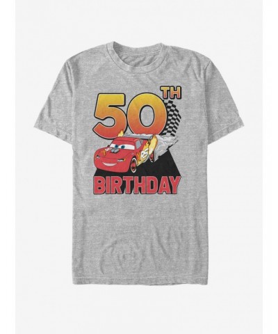 Disney Pixar Cars Lightning Birthday 50 T-Shirt $7.41 T-Shirts