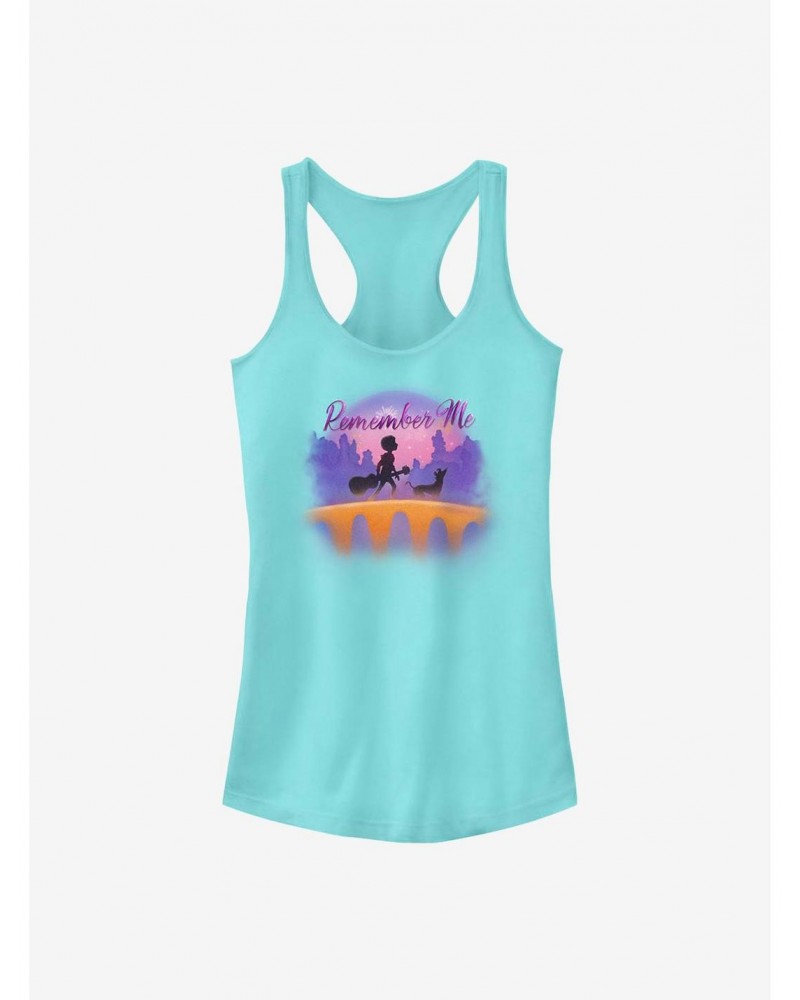 Disney Pixar Coco Bridge Air Brush Girls Tank $11.45 Tanks