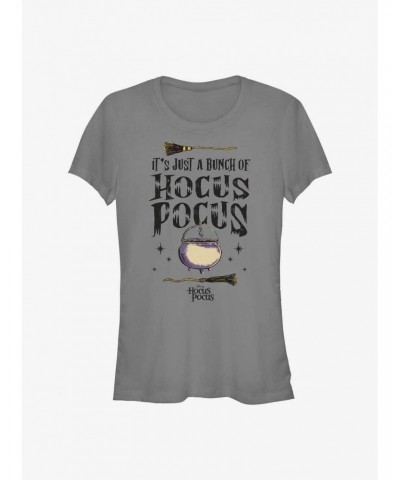 Disney Hocus Pocus Couldron Broom Girls T-Shirt $8.96 T-Shirts