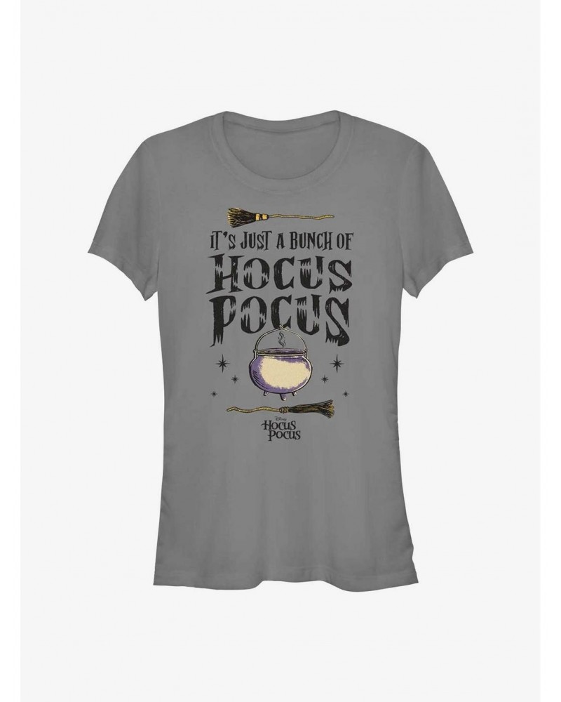 Disney Hocus Pocus Couldron Broom Girls T-Shirt $8.96 T-Shirts