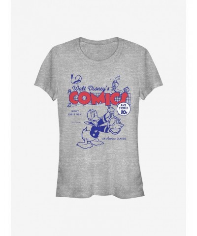 Disney Donald Duck Donalds Comic Cover Girls T-Shirt $11.95 T-Shirts